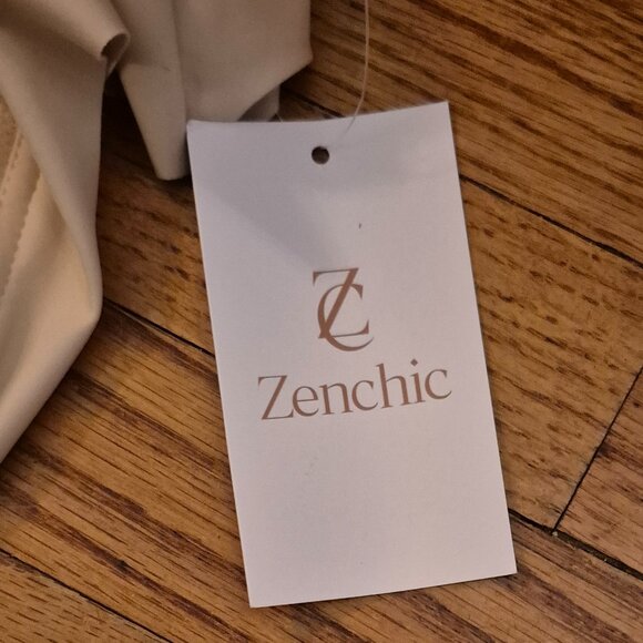 4 total : 1 NEW ZenChic Women's Lace Bra - Soft Beige 3XL - Picture 2 of 4